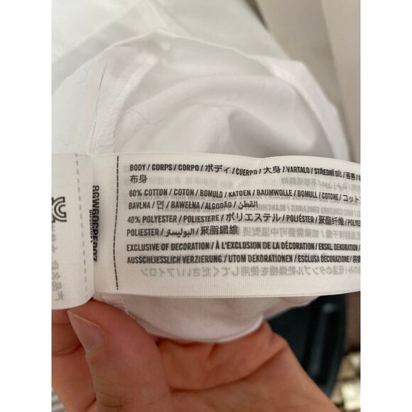 Abercrombie & Fitch White Blouse - Picture 6 of 8